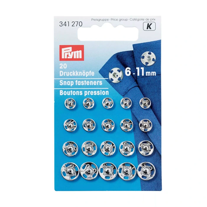 Neppari 6-11 mm kirkas Prym