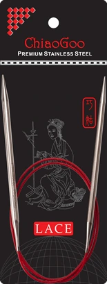 Pyöröpuikko Red Lace 80cm ChiaoGoo