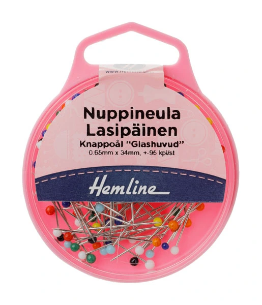 [FGHLNUPPI] Nuppineula lasipää rasia Hemline H679