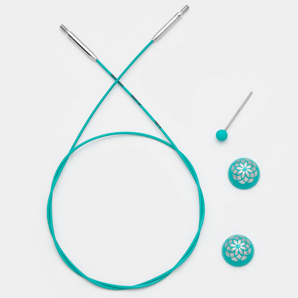 [Q36601] Teräskaapeli Mindful Swivel Knitpro (40cm)