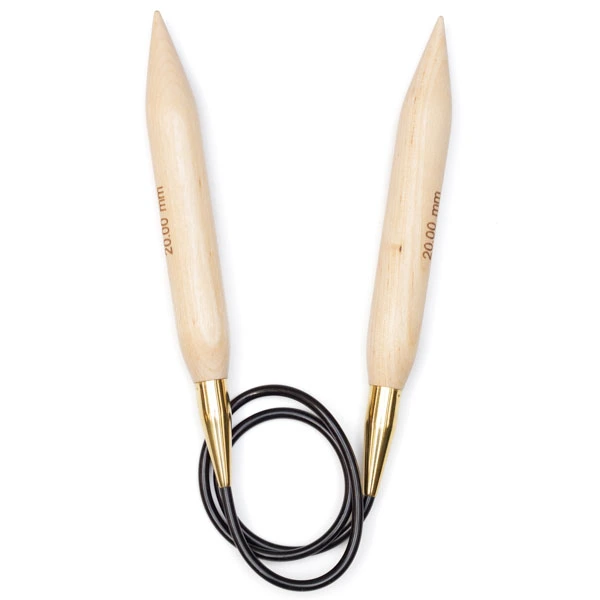 Pyöröpuikko 80 cm koivu jumbo House of Yarn