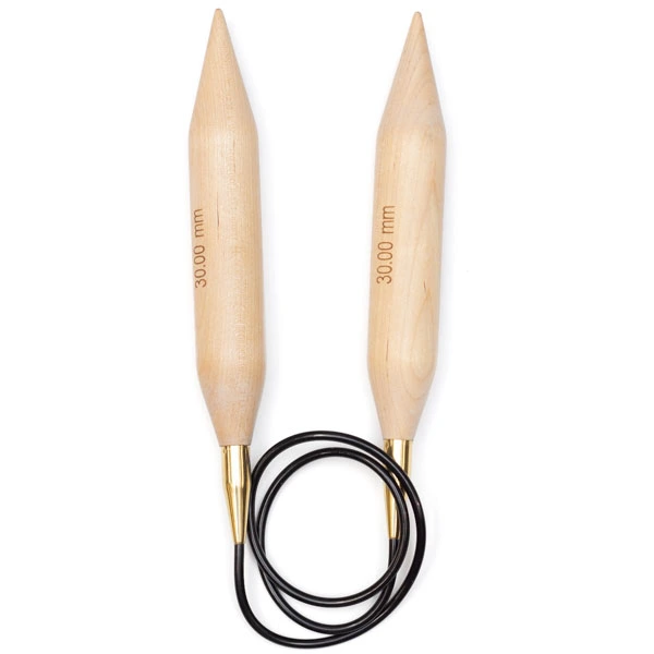 Pyöröpuikko 100 cm koivu jumbo House of Yarn