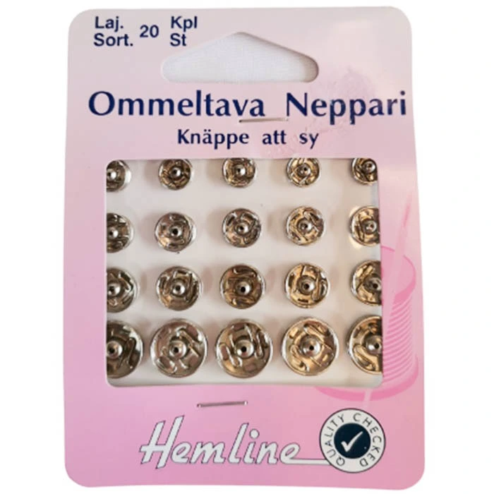 [FGHL42099] Neppari ommeltava lajitelma 20 kpl Hemline