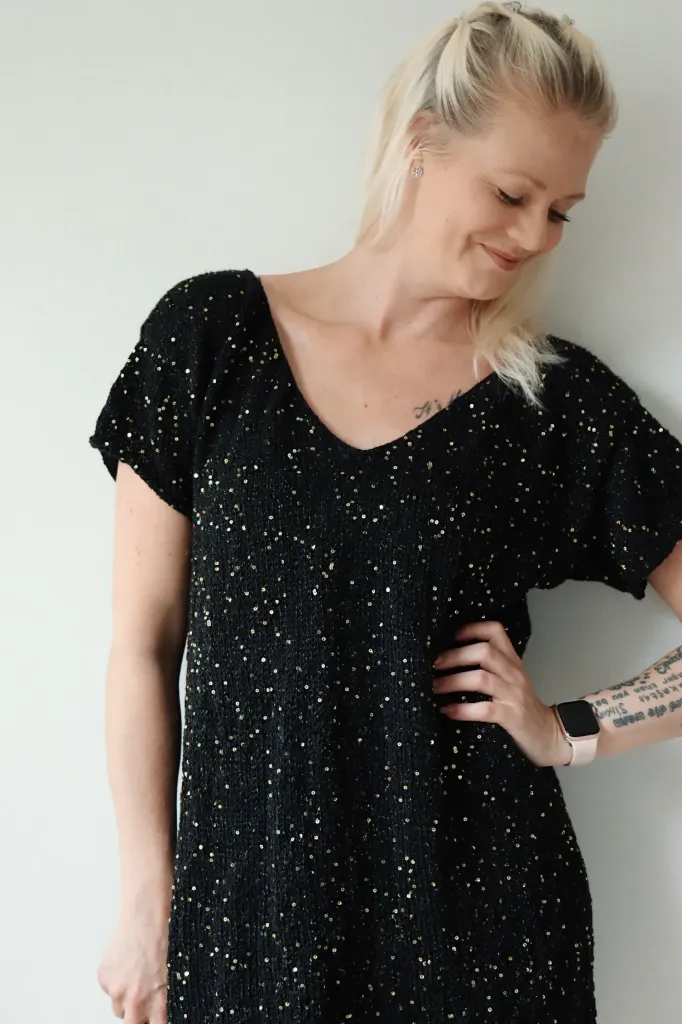 Mekko Let it Bling | Hannemari Lehtonen HnnmrDesign ohje