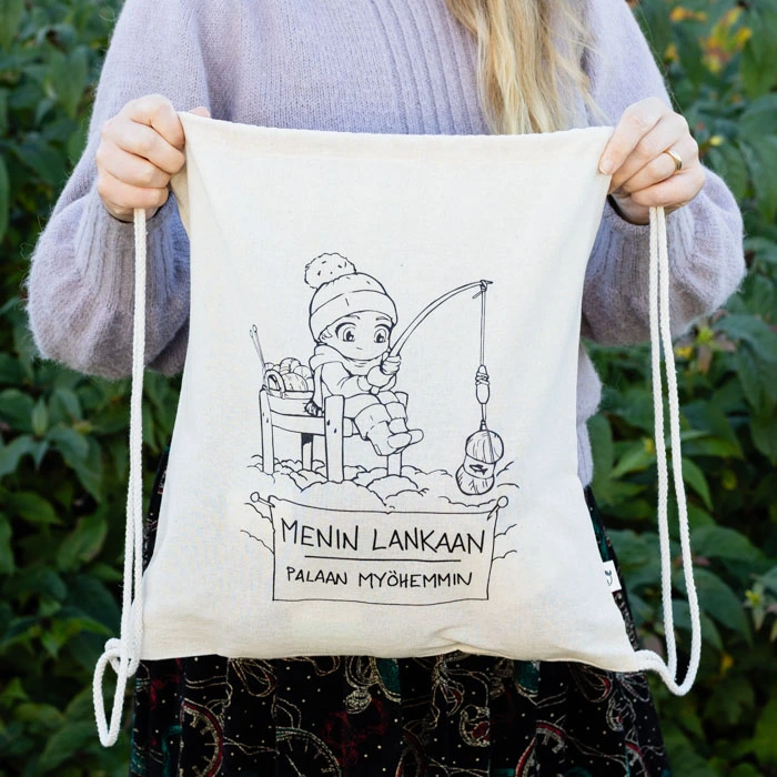 Käsityöpussi Lankamaailma