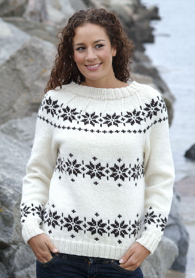 Tähti kaarrokeneule | Hjertegarn 76639 ohje