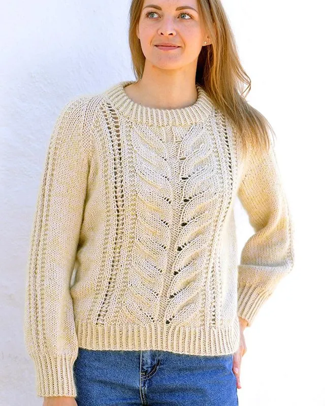 [Y7340186] Emmy neulepusero  | Hjertegarn 1911 ohje