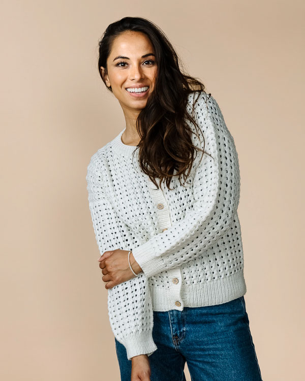 Pitsineuletakki Ellen  | Hjertegarn 2624 ohje