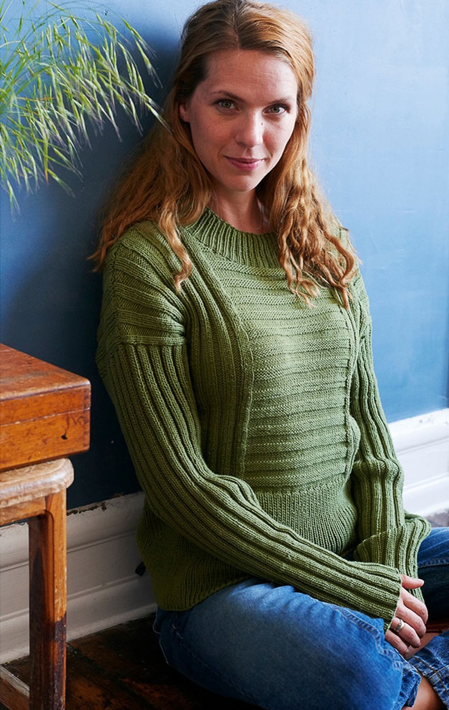 Kirsten pintaneulepaita | Hjertegarn 1849 ohje