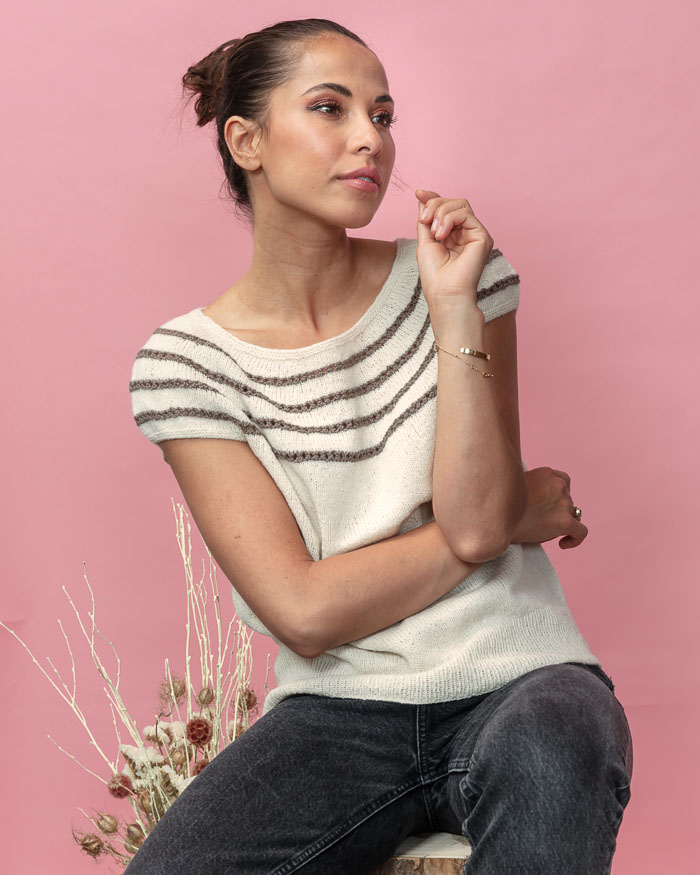 Neulepaita Ingrid | Hjertegarn 2480 ohje