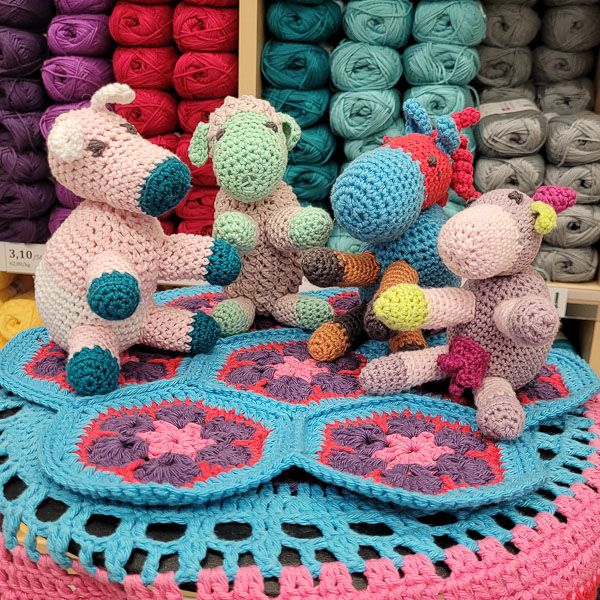 Virkattu eläinmobile  | Tilbehör 52 ohje