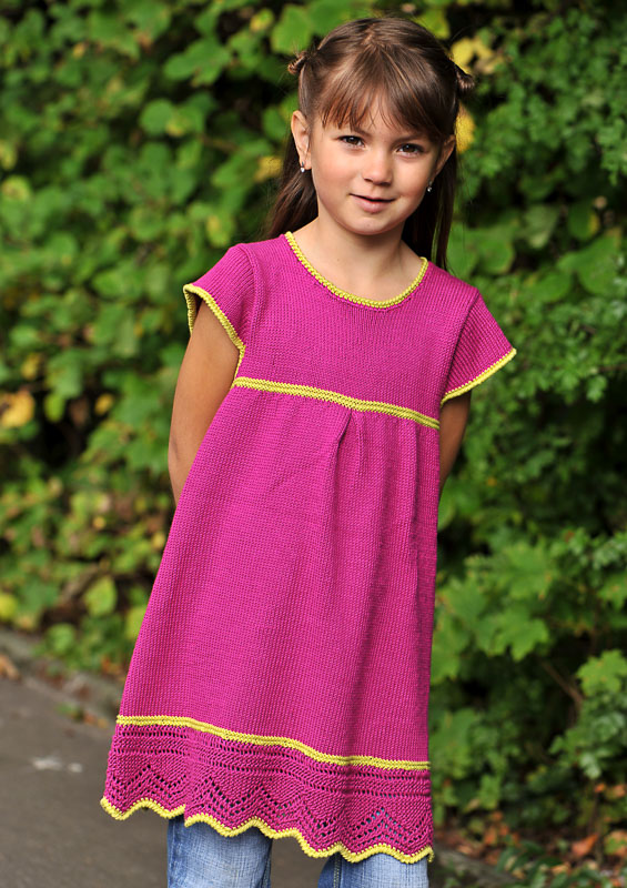 [Y7360020] Lapsen tunika  | Hjertegarn 109422 ohje