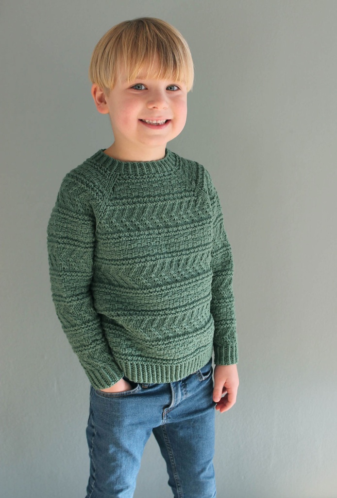 [Y7360071] Lapsen neulepaita Steinar | Hjertegarn 2599 ohje