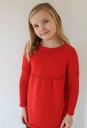 Lapsen neulemekko Juliane  | Hjertegarn 2598 ohje