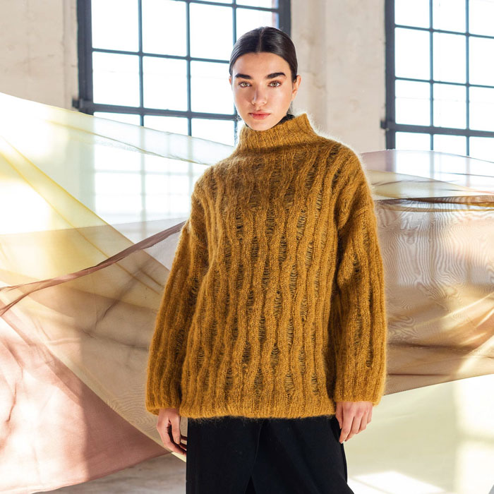 Naisen pystykauluspusero  | Katia 6209-2 ohje