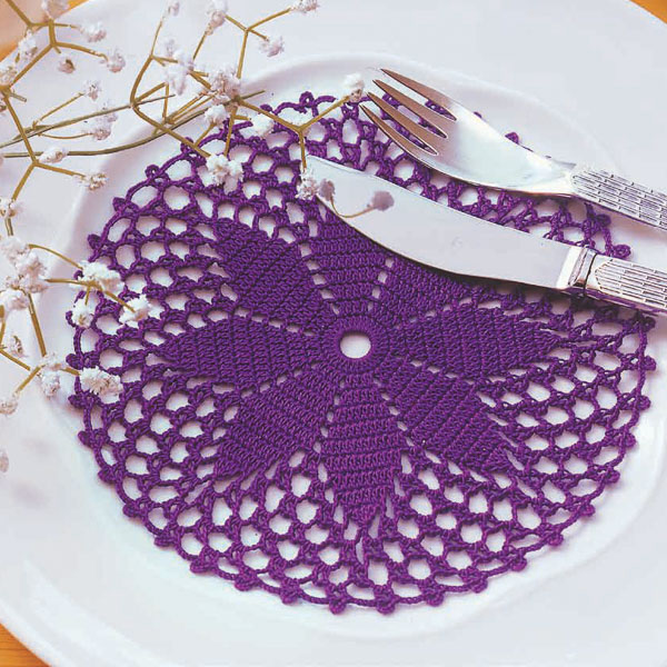 [Y7350010] Virkattu pikkuliina  | Gjestal  ohje