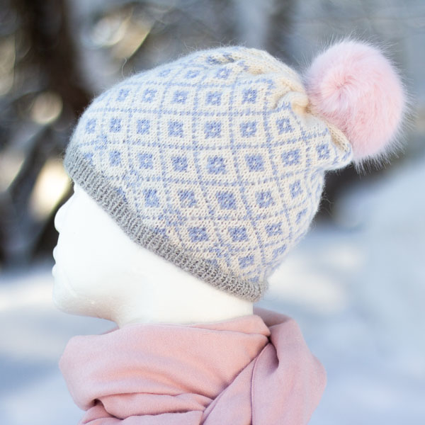 Kirjoneulepipo | Lankamaailma  ohje