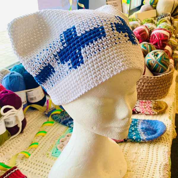 Virkattu Suomi-pipo | Lankamaailma ohje