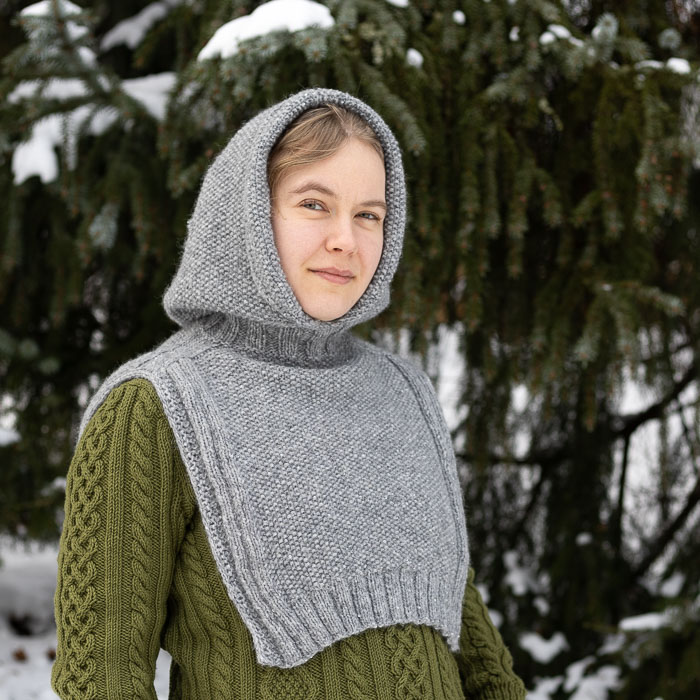 Helmineuleinen Harriet huppukauluri | Lankamaailma  ohje