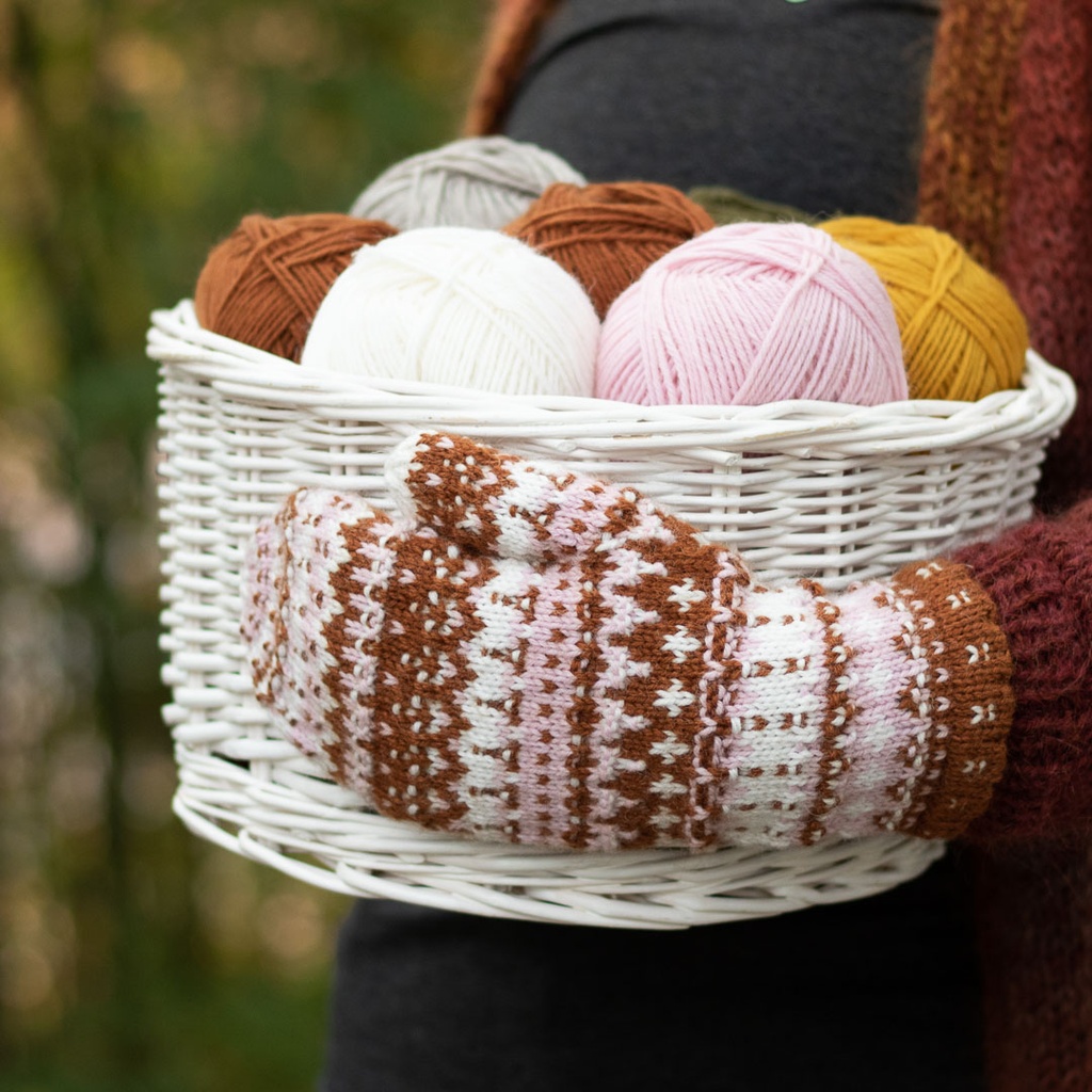 [Y7320015] Krokantti-lapaset | Lankamaailma ohje