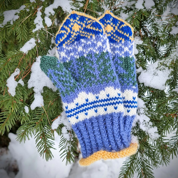 Hiihtoloma-lapaset | Lankamaailma / Merja Palin ohje