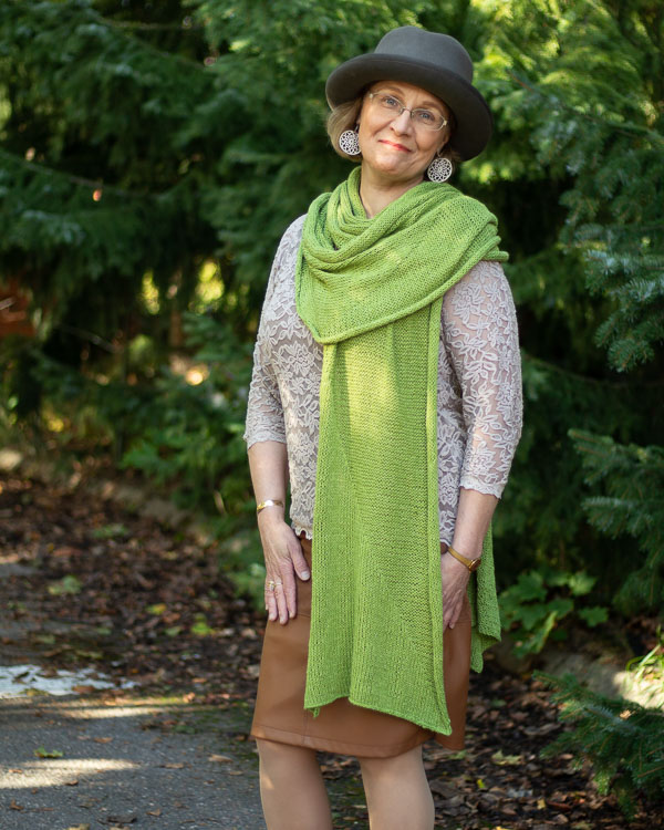 [Y7330031] Siksak-huivi | Lankamaailma ohje