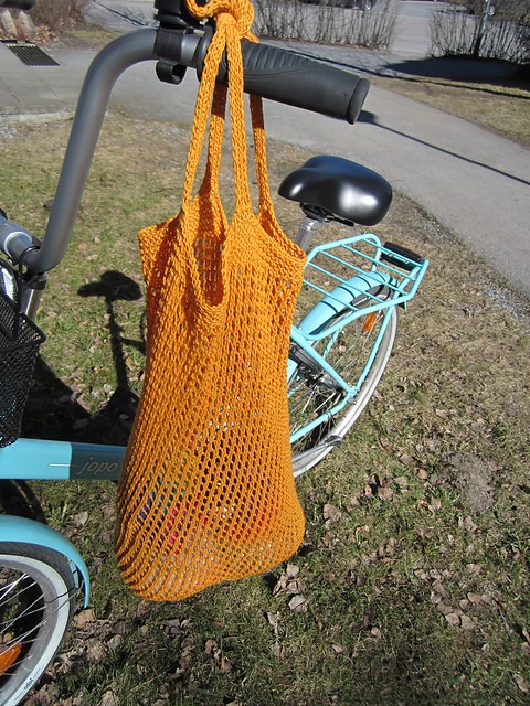 [Y7350007] Neulottu verkkokassi | Lankamaailma / Johanna Ojanperä ohje