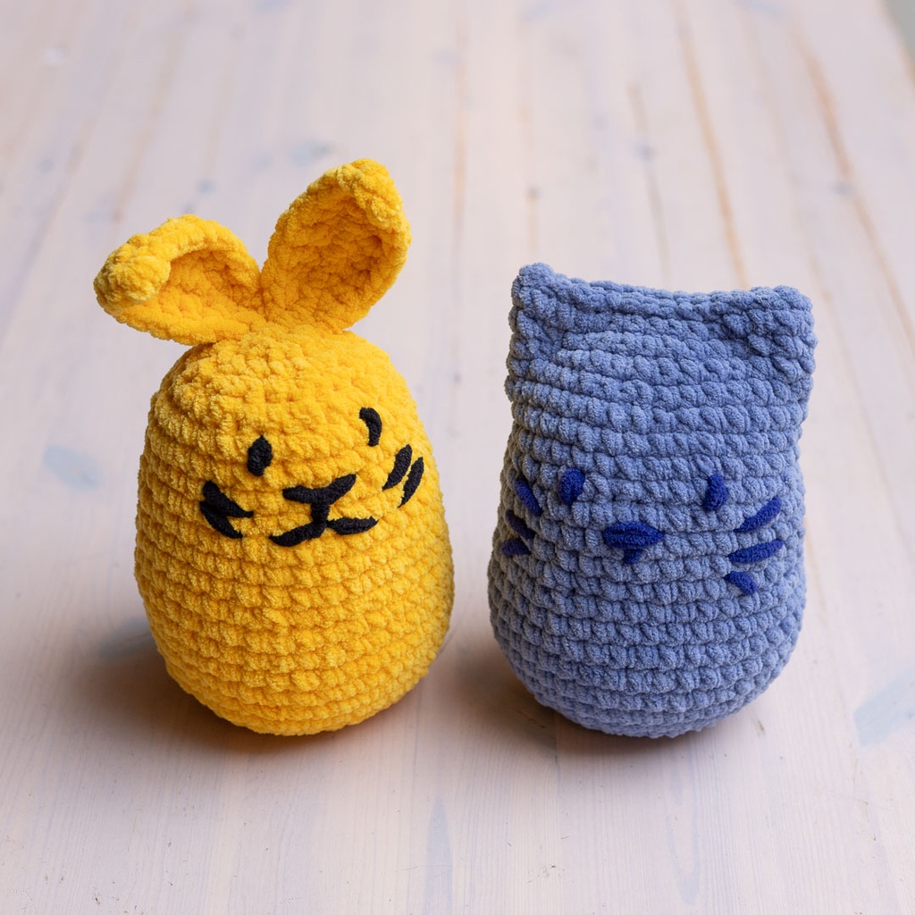 Virkatut pehmoeläimet | Lankamaailma / Henna Riekki ohje