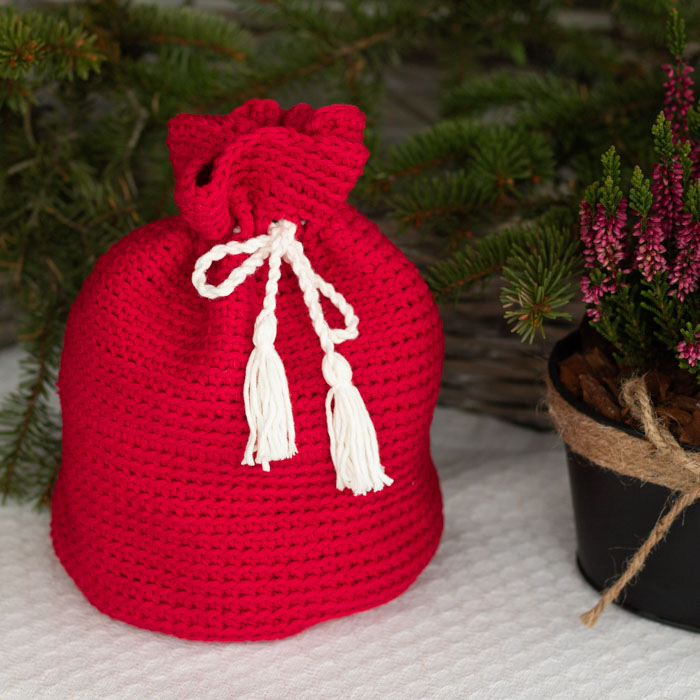 [Y7350067] Virkattu pussukka | Lankamaailma ohje