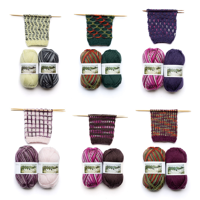 Ideoita pätkävärjätyille langoille | Lankamaailma ohje