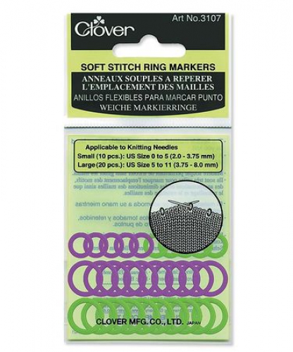 [F3107] Silmukkamerkki Soft 3107 Clover