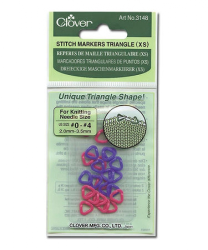 [F3148] Silmukkamerkki Triangle (XS) 3148 Clover