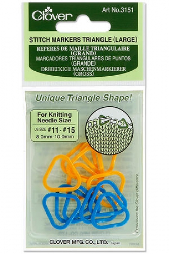 [F3151] Silmukkamerkki Triangle (L) 3151 Clover