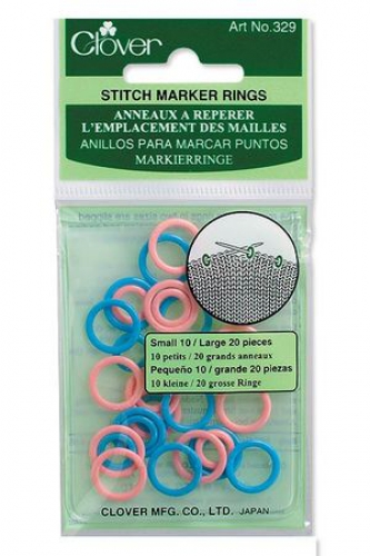 Silmukkamerkki rengas 329 Clover