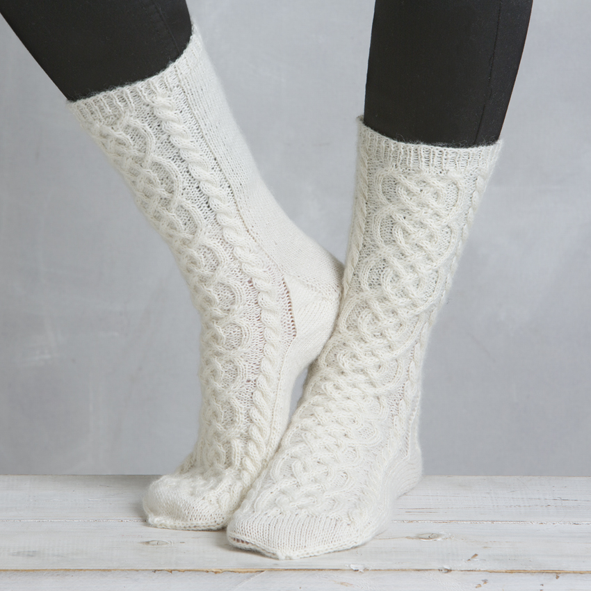 Viking palmikkosukat | Viking Garn 1611-4a ohje