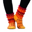 Kirjoneulesukat | Viking Garn 1508-4 ohje