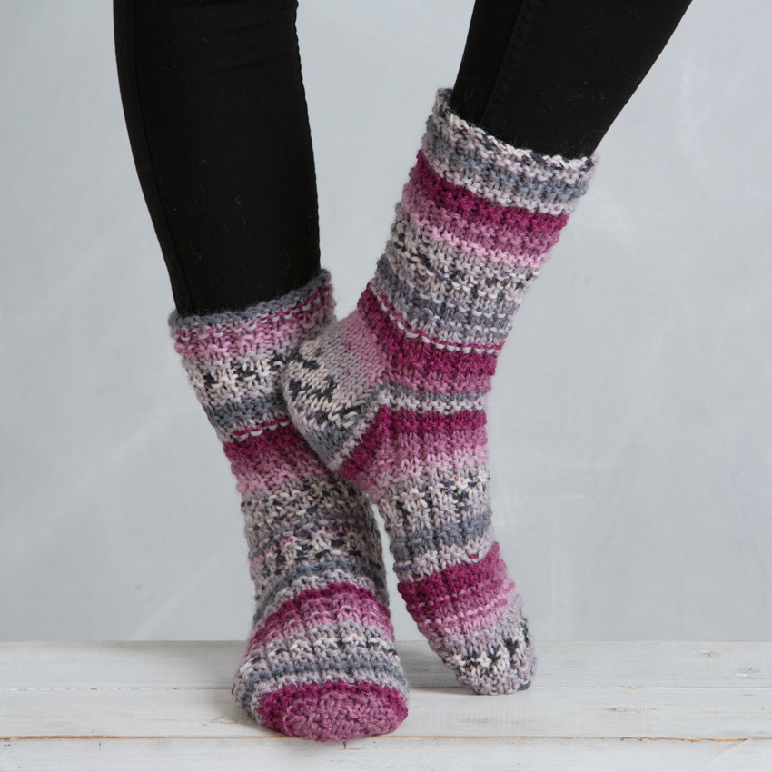 Vohvelikuvioidut sukat | Viking Garn 1611-9a ohje