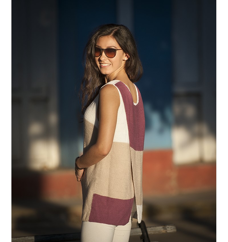 [Y7340050] Trinidad tunikatoppi | Viking Garn 1706-1 ohje