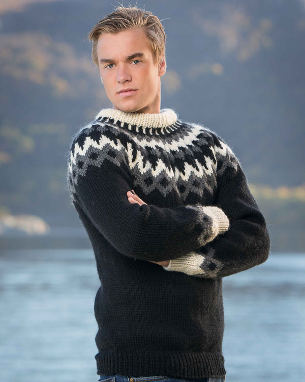 [Y7340077] Kaarrokeneule | Viking Garn 1309-1 ohje