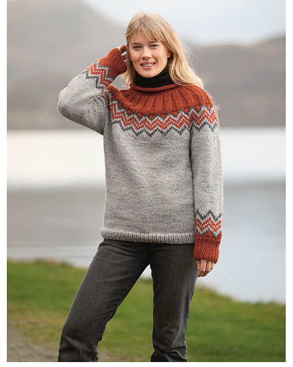 Pelå kaarrokepaita | Viking Garn 2102-5 ohje