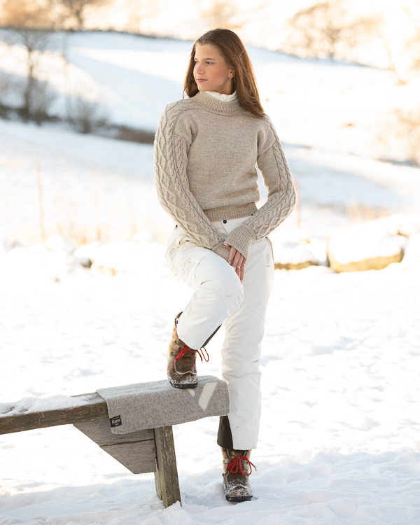 Salt palmikkopaita | Viking Garn 2109-2 ohje