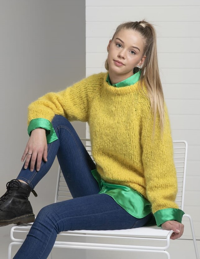 Gea raglanpusero | Viking Garn 2201-4 ohje