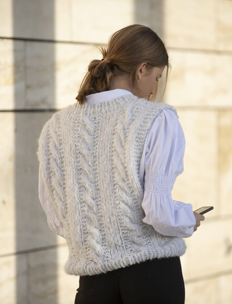 Kabel neuleliivi | Viking Garn 2029-12 ohje