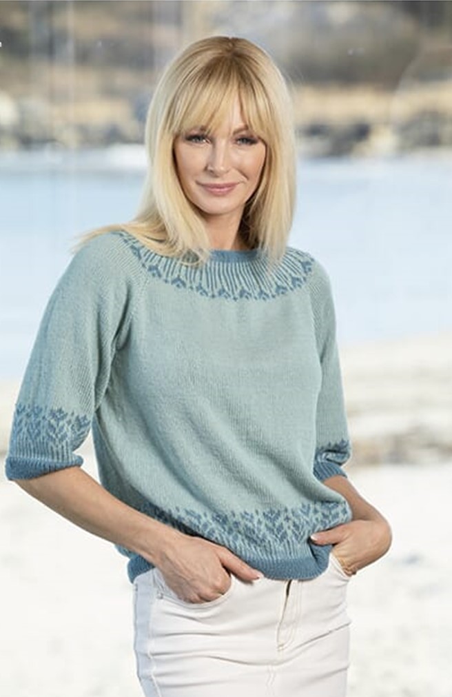 [Y7340142] Ramona neulepusero | Viking Garn 2119-2 ohje