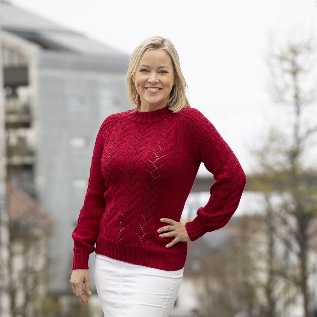 Ravn pitsineulepaita | Viking Garn 2016-8 ohje