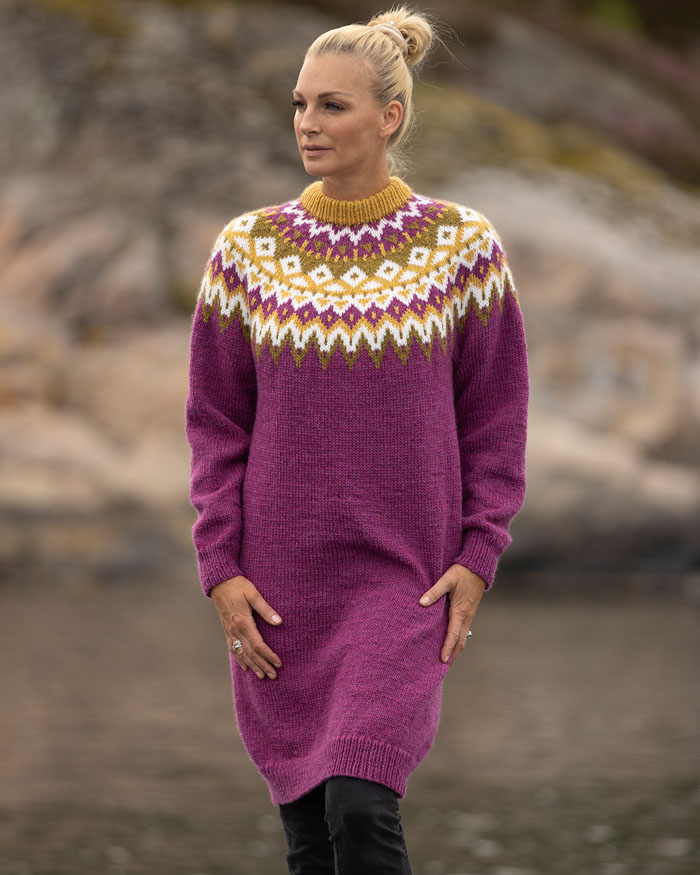 [Y7340259] Kraft kirjoneuletunika | Viking Garn 2329-4 ohje