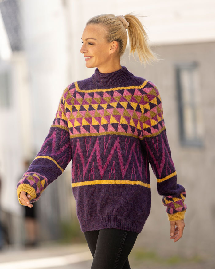 Morwenna kirjoneulepaita | Viking Garn 2331-1 ohje