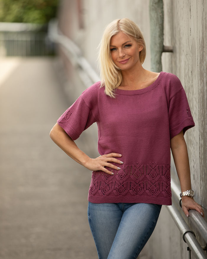 [Y7340305] Lotte pitsineulepaita | Viking Garn 1917-2 ohje