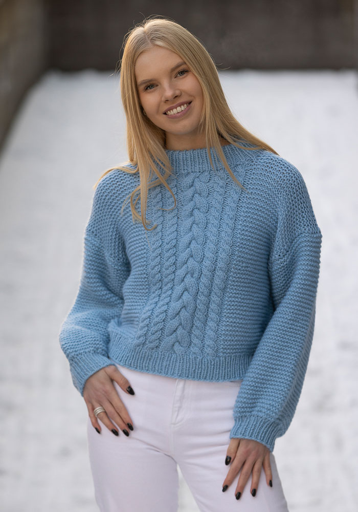 Oda palmikkoneule |  2406-8 ohje