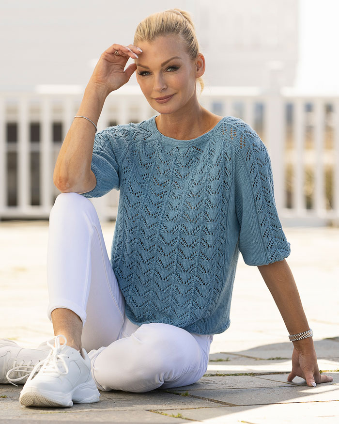 Toya pitsineulepaita | Viking Garn 2320-3 ohje